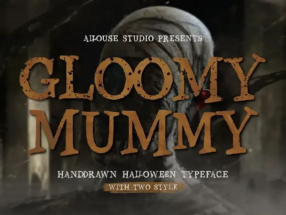 Gloomy Mummy font