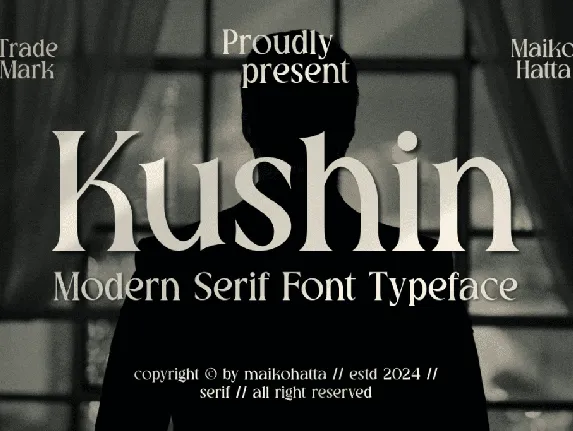 Kushin font