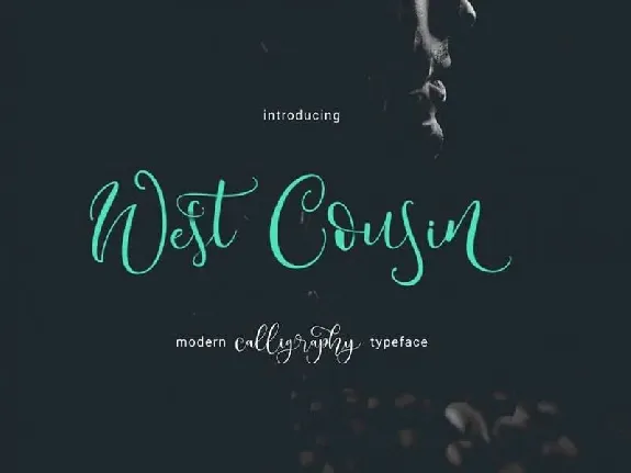 West Cousin Script Free font