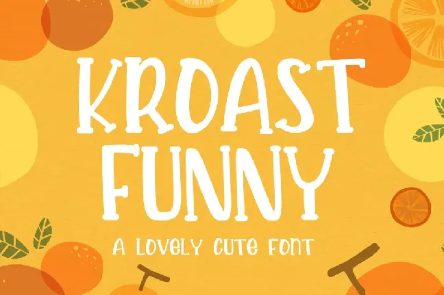 KROAST FUNNY font