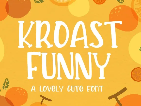 KROAST FUNNY font