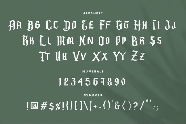 Barbatos font