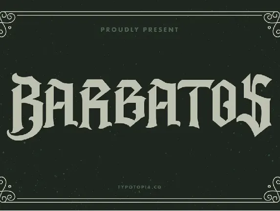 Barbatos font