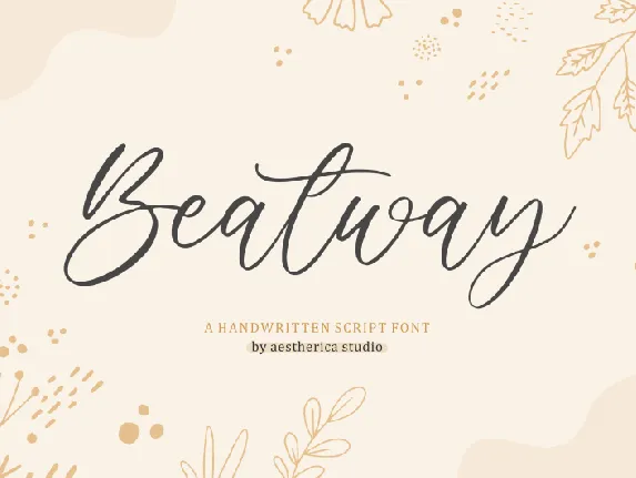 Beatway font