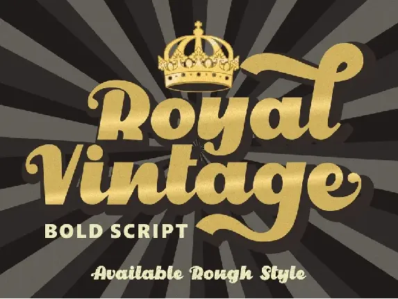 Royal Vintage font