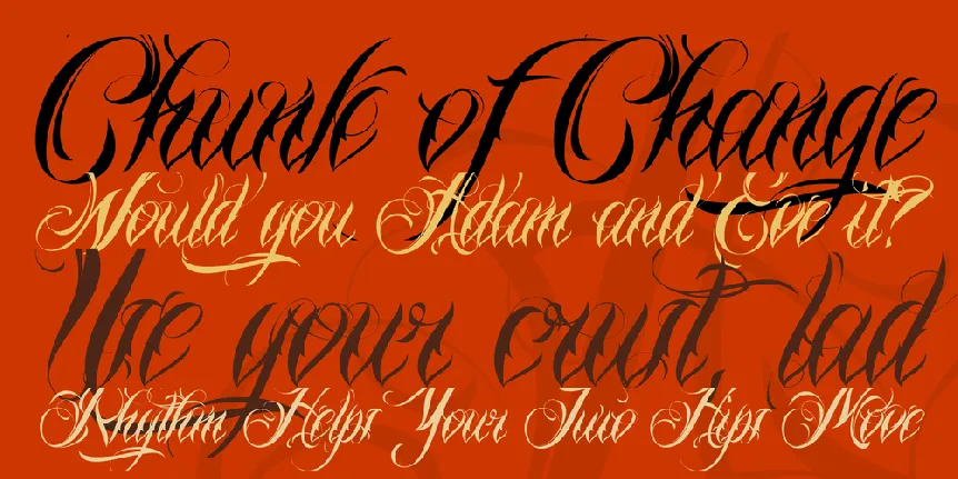 Nina Script Demo font