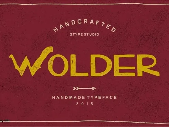 Wolder Display Typeface font