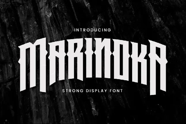 Marinoka font