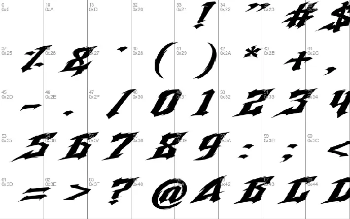 Storm Fighter font