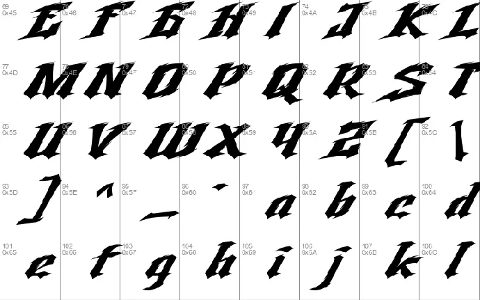 Storm Fighter font