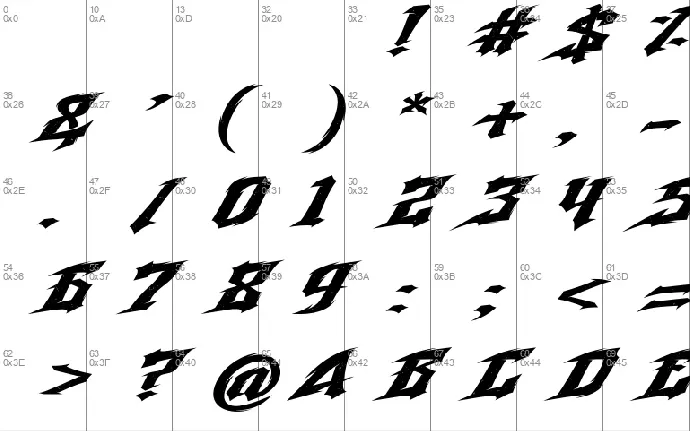 Storm Fighter font