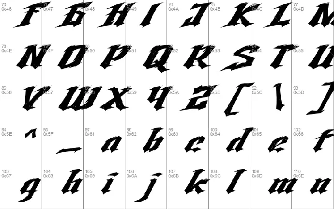 Storm Fighter font