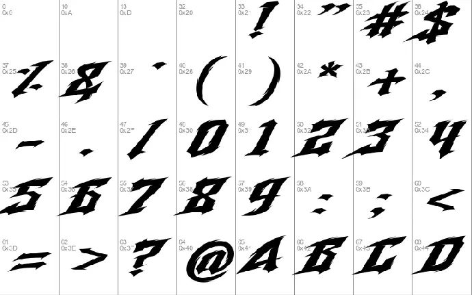 Storm Fighter font