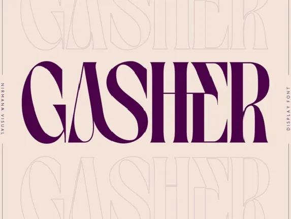 Gasher font