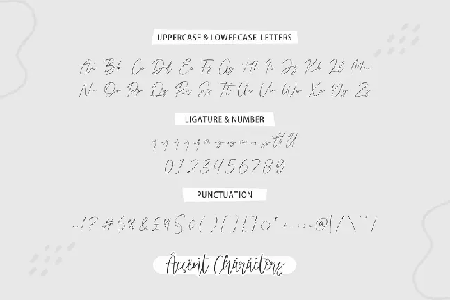 Adorne font