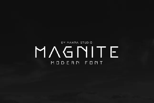 Magnite font