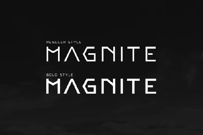 Magnite font