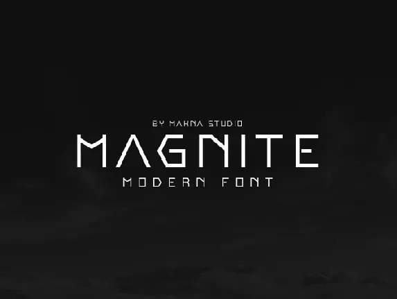 Magnite font