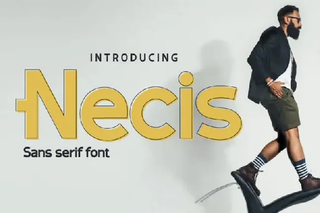 Necis Sans Serif font