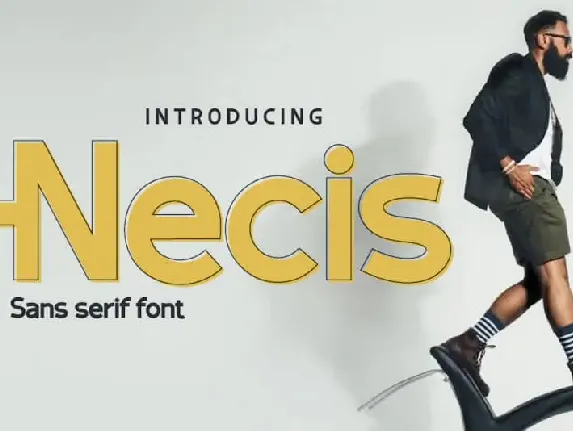 Necis Sans Serif font