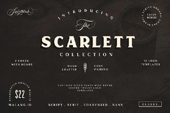 Scarlett Typeface Free font