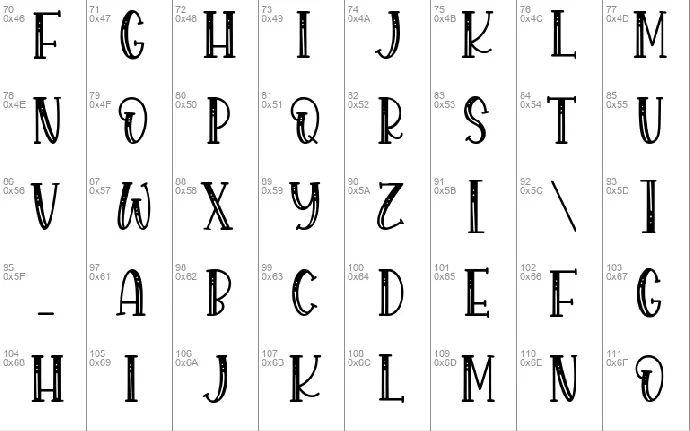 Royalbean font