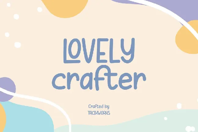 Lovely Crafter Demo Version font