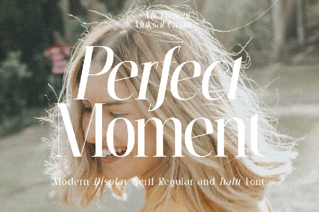 Perfect Moment font