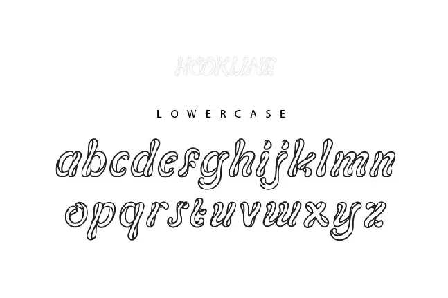 HOOKLINE font