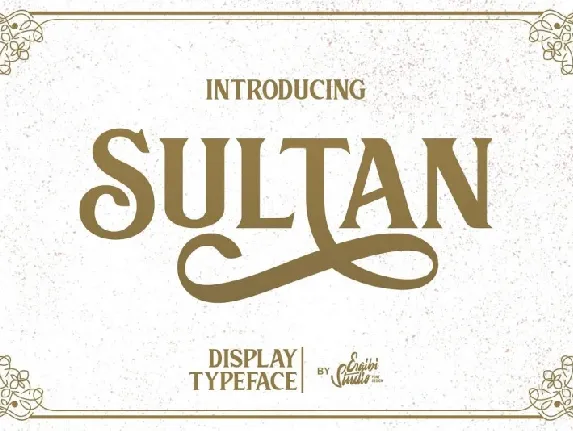 Sultan Serif font