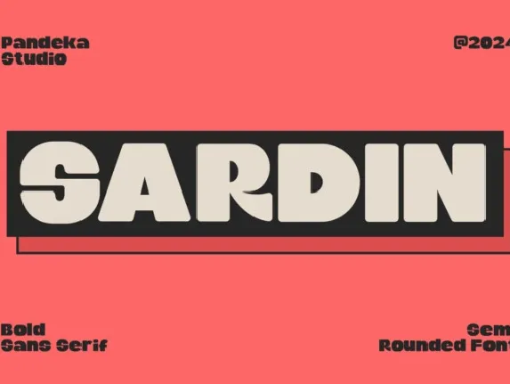 Sardin font