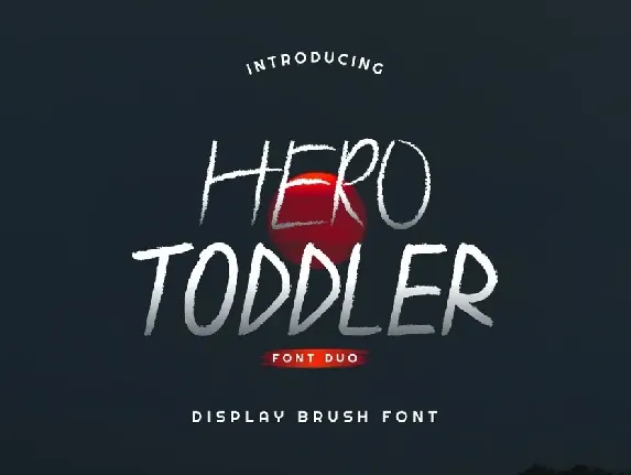 Hero Toddler Demo font