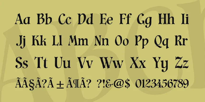 Cavalier font