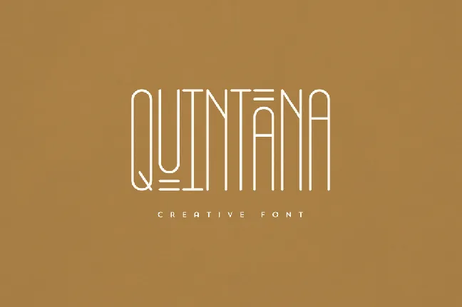 Quintana font