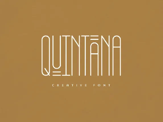 Quintana font