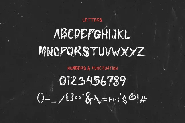 Deadlife font