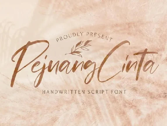 Pejuang Cinta Handwritten font