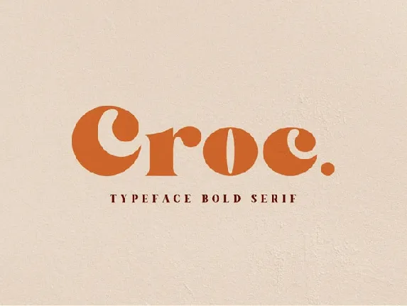 Croc Serif font