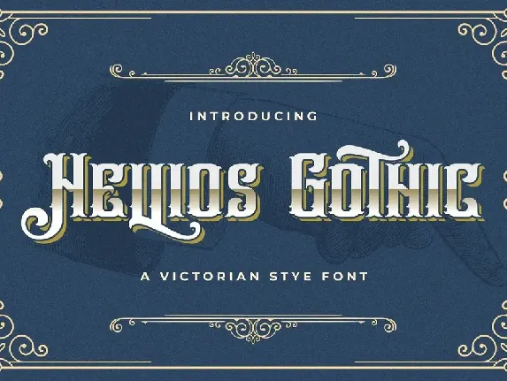 Hellios Gothic font