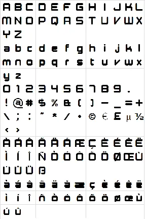 Presario Text font