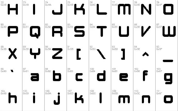 Presario Text font