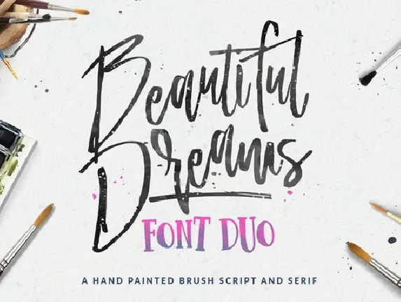 Beautiful Dreams Free font