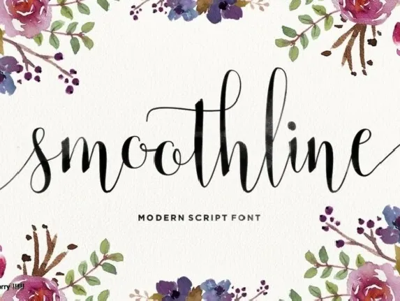 Smoothline Script font