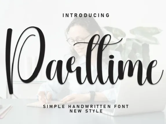 Parttime Script font