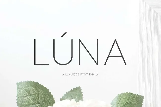 LÃºna Family Free font