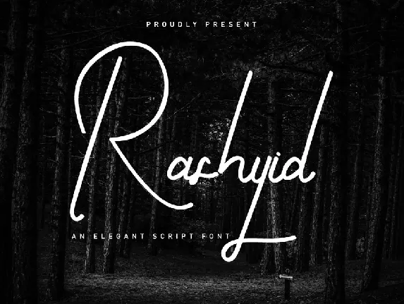 Rashyid Demo font