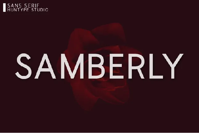 Samberly font