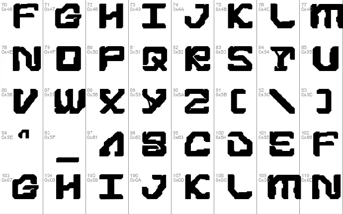 Daisyogre font