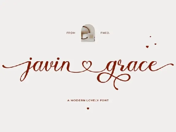 Javin font