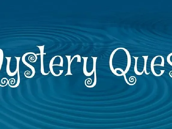 Mystery Quest font